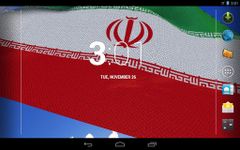 3D Iran Flag Live Wallpaper screenshot apk 1