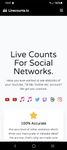 Imagem  do Livecounts.io - Live Counts For Social Networks