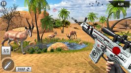 Captura de tela do apk Wild Deer Hunt 2021: jogos de tiro com animais 16