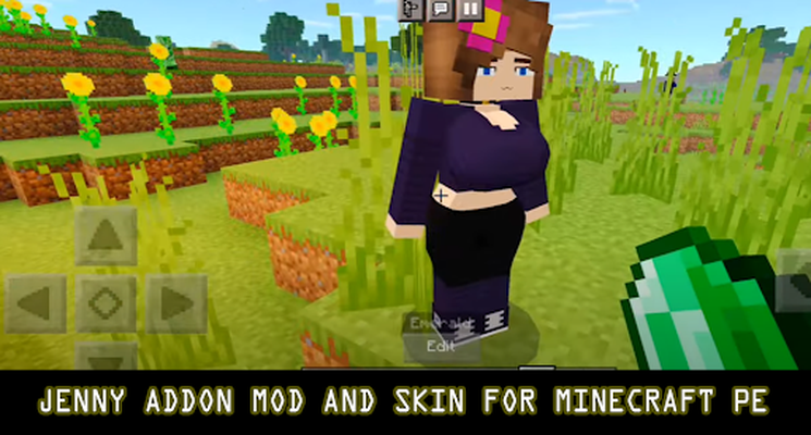 Androidの Jenny Mod For Minecraft Pe アプリ Jenny Mod For Minecraft Pe を無料ダウンロード