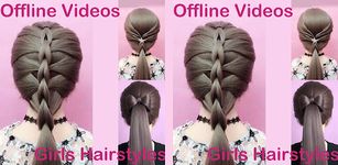 รูปภาพที่ 5 ของ Girls hairstyle offline Videos