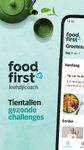 FoodFirst Leefstijlcoach met gezondheid challenges screenshot APK 