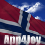 3D Norway Flag Live Wallpaper