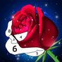 Rose Coloring Book Color Games icon