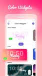 Tangkap skrin apk Widget iOS 16 - Color Widgets 