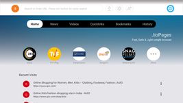 ภาพหน้าจอที่ 5 ของ JioPagesTV - Safe and Fast Web Browser for TV