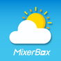 MixerBox天気：週間予報、雨天予測、熱中症、洗濯情報 APK アイコン