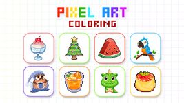 Captura de tela do apk Pixel Art Coloring Games 14