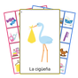 Baraja y Carta - Lotería Baby Shower apk icono