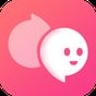 Pink – chat and call icon