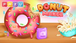 Donut Maker Cooking Games στιγμιότυπο apk 