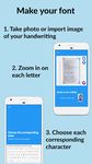 Скриншот 5 APK-версии HandWriting Создатель шрифтов