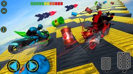 Trò chơi xe đạp siêu nhân Mega Ramp Racing Stunts ảnh màn hình apk 10
