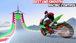 Trò chơi xe đạp siêu nhân Mega Ramp Racing Stunts ảnh màn hình apk 11