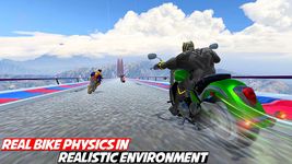 Trò chơi xe đạp siêu nhân Mega Ramp Racing Stunts ảnh màn hình apk 14