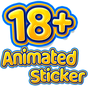 Ícone do apk 18+ Animated Stickers for WhatsApp
