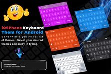 Ios Keyboard For Android στιγμιότυπο apk 1