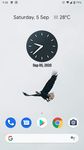 Captură de ecran Clean Clock Widget apk 3