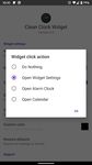 Clean Clock Widget ekran görüntüsü APK 2