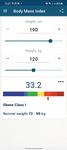 ภาพหน้าจอที่ 1 ของ BMI Calculator