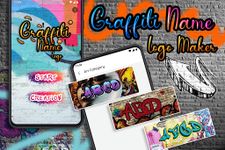 Graffiti Name Logo Maker captura de pantalla apk 