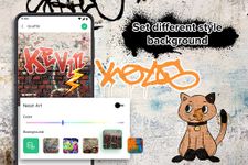 Graffiti Name Logo Maker captura de pantalla apk 2