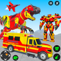 Flying Ambulance Dino Robot APK