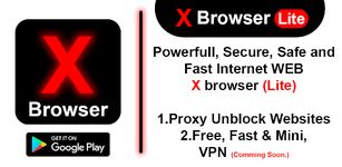 Imej X Browser Lite: Secure Browser 4