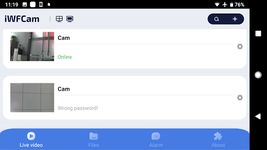 Screenshot 7 di iWFCam apk