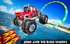 Gambar Stunts Mobil Rakasa Water Surfing Monster 11