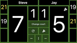 Tangkapan layar apk Badminton Scoreboard 1