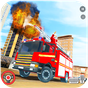 Santa Rescue Truck Driving - Rescue 911 Fire Games APK