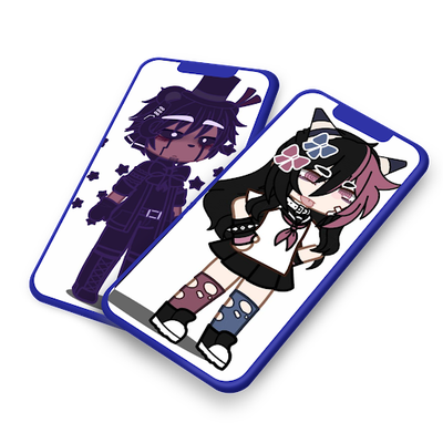 Capa Para iPhone 11 Pro Max gacha, gachalife, gachaclub, jogo