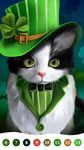 Cat Color by Number Paint Game image 2