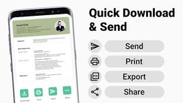 Tangkapan layar apk CV Maker & Resume Builder 4