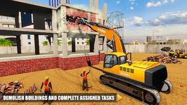 Construction Excavator & Truck ekran görüntüsü APK 