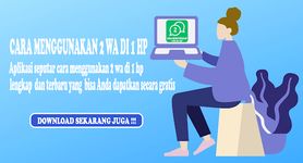 Tangkapan layar apk Cara Menggunakan 2 WA di 1 HP Sekaligus 1