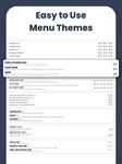 Menu Maker, Price List Maker captura de pantalla apk 19