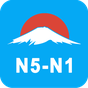 Biểu tượng Học tiếng Nhật N5 N1 - Mikun