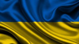 Ukraine flag Bild 3