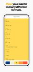 Coolors capture d'écran apk 7