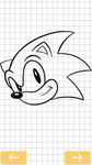 Como desenhar o Sonic screenshot apk 14