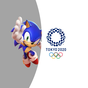 Ícone do Sonic nos Jogos Olímpicos.