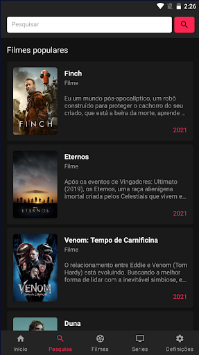 apk de filmes e series cinema