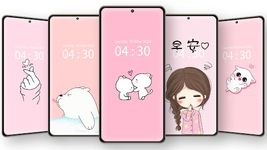 Tangkap skrin apk Cute Wallpapers For Girls 9