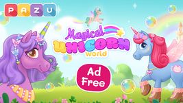 My Magical Unicorn World: Dress up Girls Games στιγμιότυπο apk 