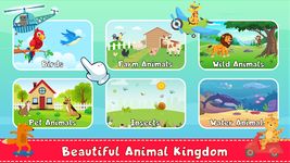 Tangkap skrin apk Animal Sounds for kid learning 1
