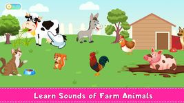 Tangkap skrin apk Animal Sounds for kid learning 3