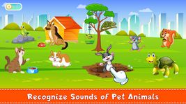 Tangkap skrin apk Animal Sounds for kid learning 5
