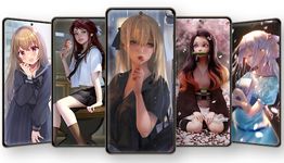 Tangkapan layar apk Anime Girl Wallpaper 10